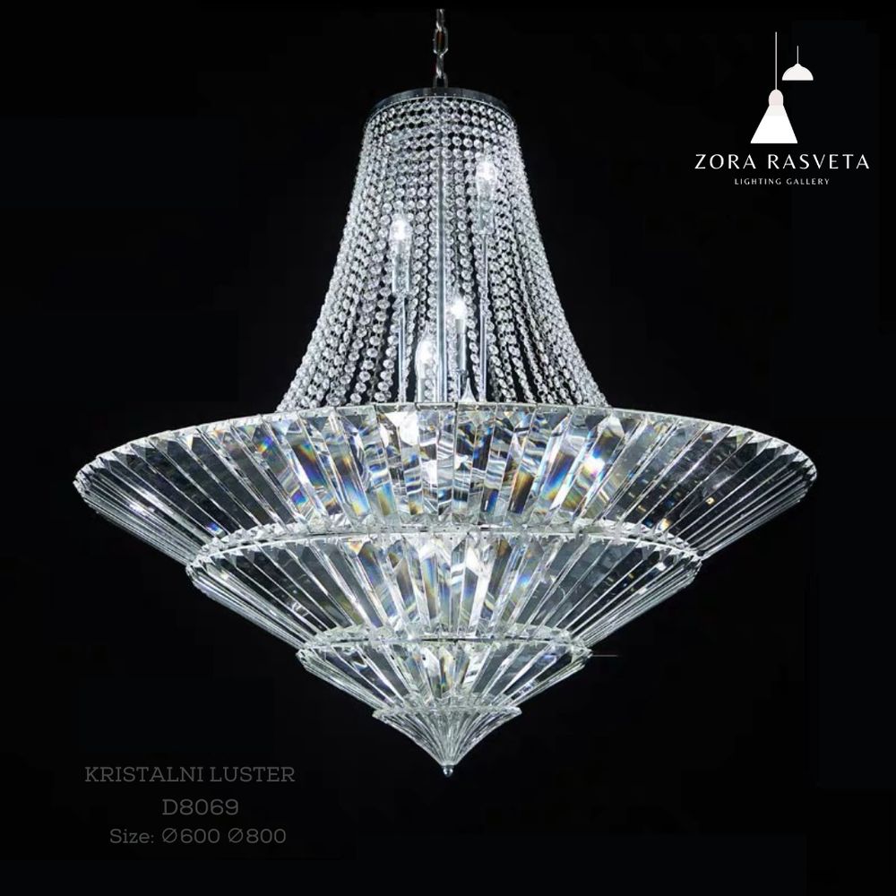 Kristalni luster D8069
