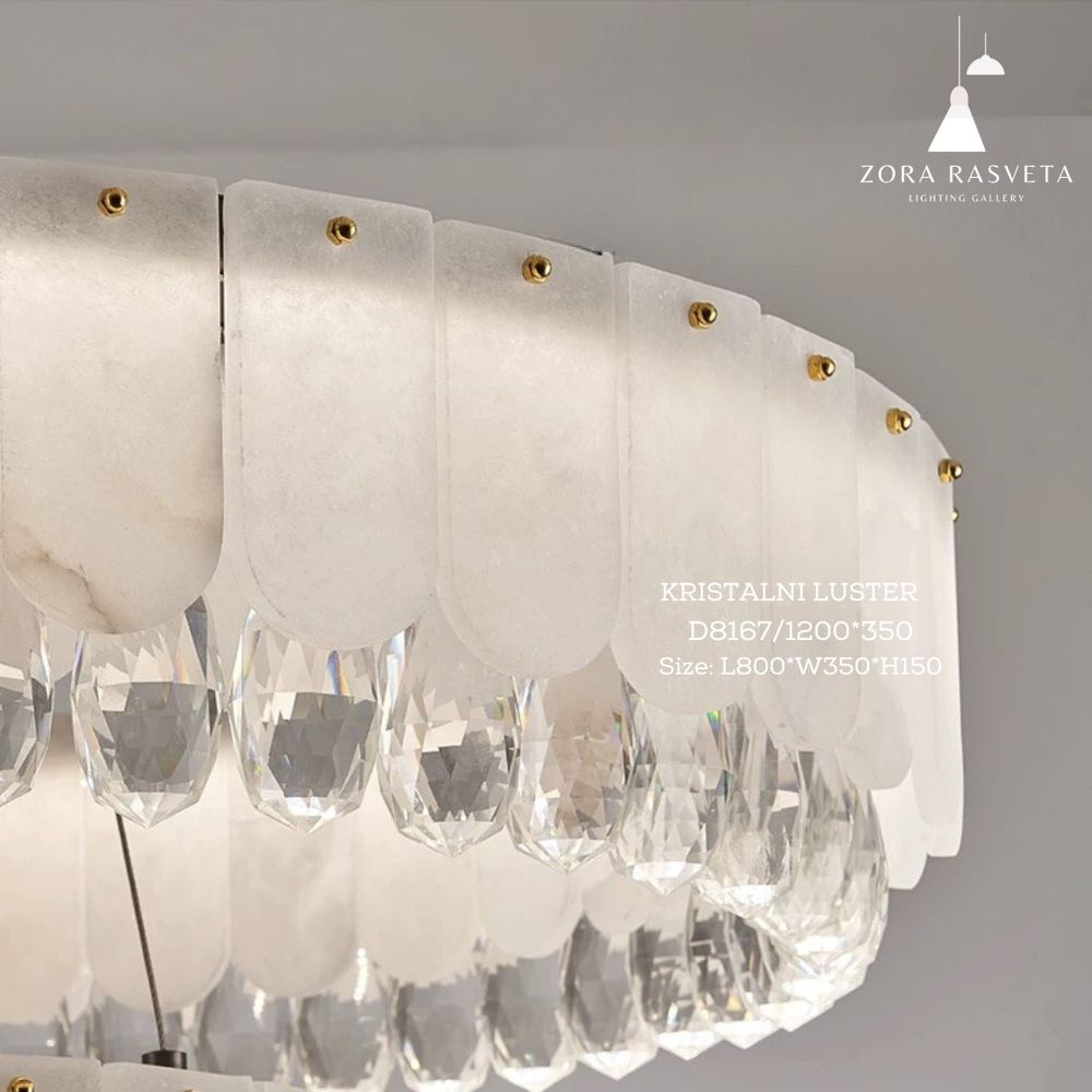 Kristalni luster D8167