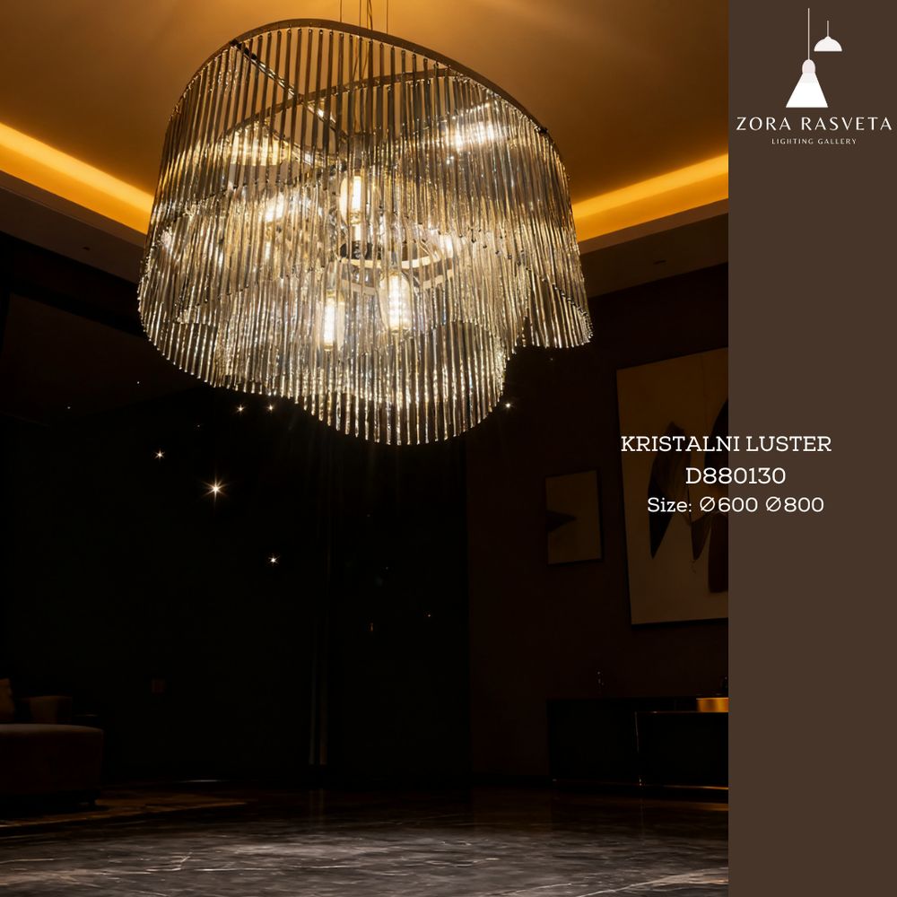 Kristalni luster D880130